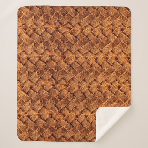 Brown leather woven backgroundleatherbrownbackgr sherpa blanket