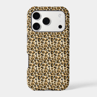 Brown Leopard Print iPhone 17 Pro Case