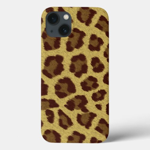 Brown Leopard Print iPad Air Case