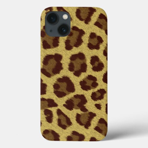 Brown Leopard Print iPad Mini Case