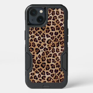 Brown Leopard Print iPhone 13 Case