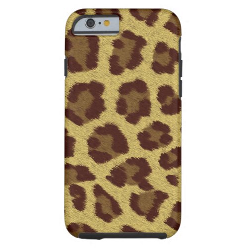 Brown Leopard Print Phone Case