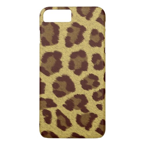 Brown Leopard Print Phone Case