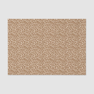 Brown Leopard Print Tissue Paper