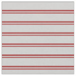 Brown &amp; Light Gray Striped Pattern Fabric