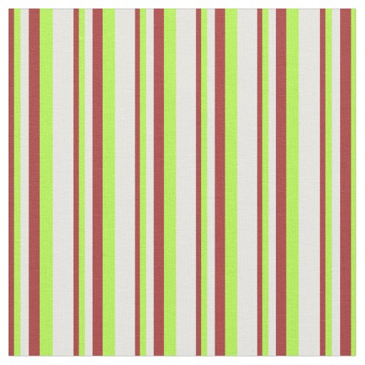 Brown, Light Green, and Mint Cream Lines Fabric