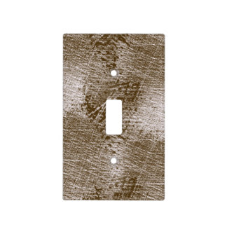 Brown Light Switch Cover