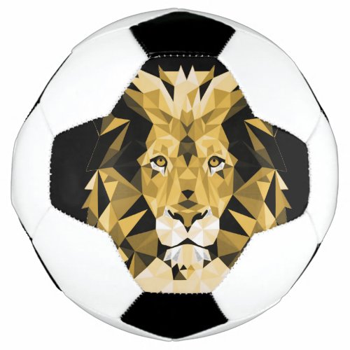 Brown Lion Soccer Ball