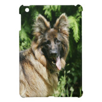 Brown Long Haired German Shepherd 1 iPad Mini Cover