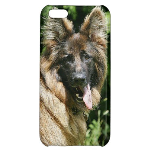 Brown Long Haired German Shepherd 1 iPhone 5C Case
