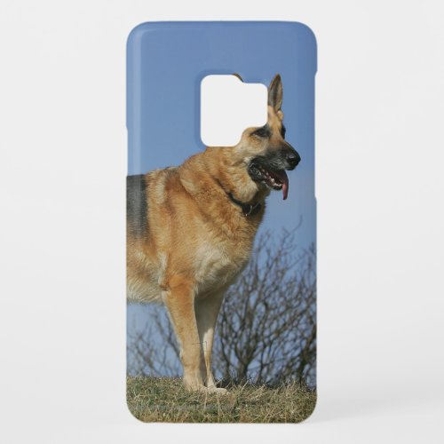 Brown Long Haired German Shepherd 2 Case_Mate Samsung Galaxy S9 Case