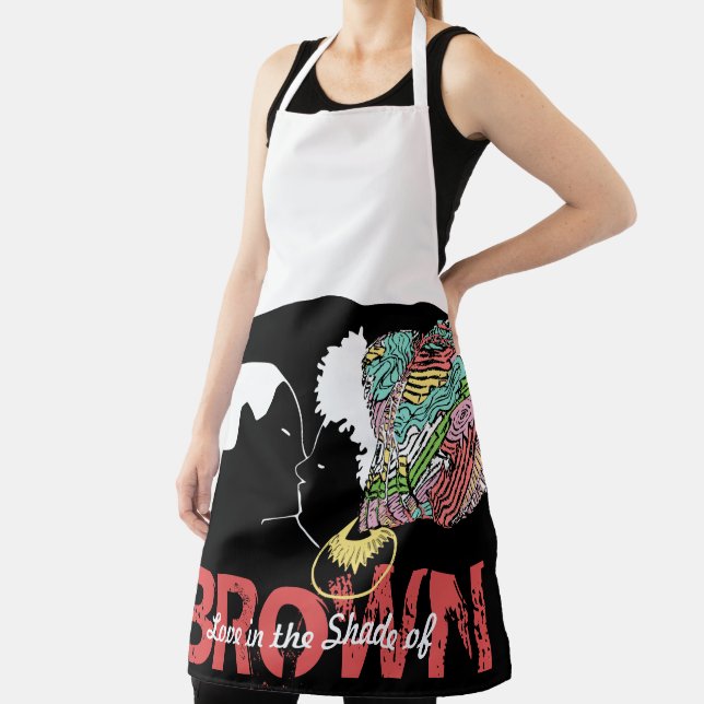 BROWN LOVE APRON (Insitu)