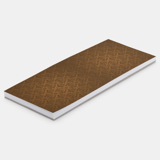 Brown Magnetic Notepad (Angled)