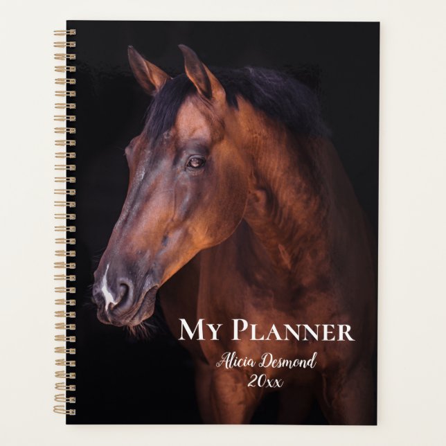Brown Majesty Planner (Front)
