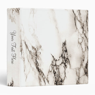Brown Marble Binder