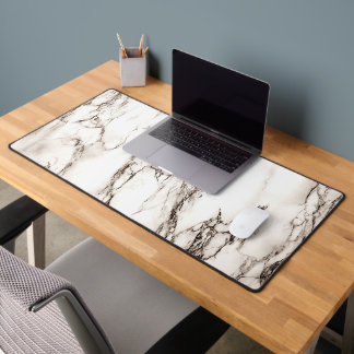 Brown Marble Desk Mat