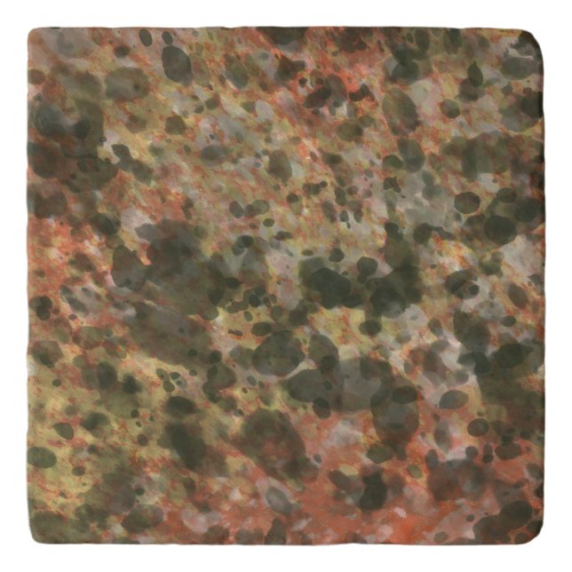 Brown Marble Kitchen Trivet  (Front)