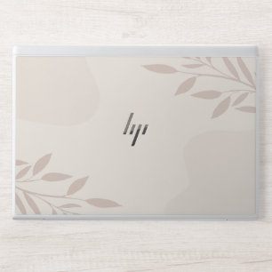 Brown Marble Leaf HP EliteBook 840 G5/G6, 745 G5/G HP Laptop Skin