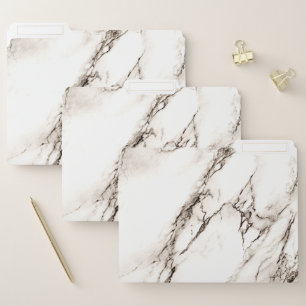 Brown Marble Look File Folder