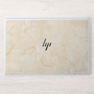 Brown Marble on HP EliteBook X360 1030 G2 Laptop Skin