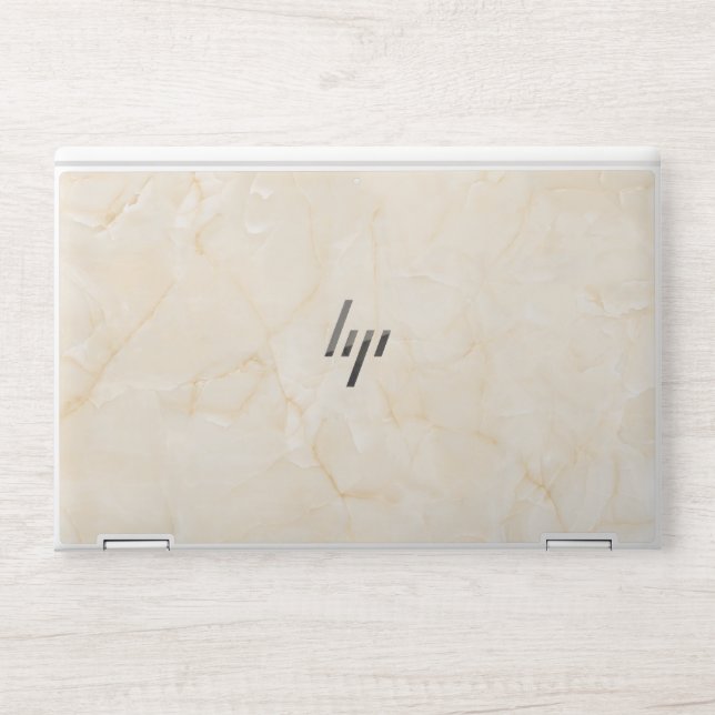 Brown Marble on HP EliteBook X360 1030 G3/G4 HP Laptop Skin (Front)