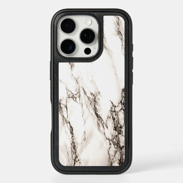 Brown Marble Otterbox iPhone Case (Back)
