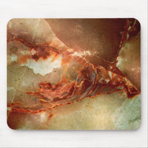 Brown Marble Stone Pattern 2 Mouse Pad
