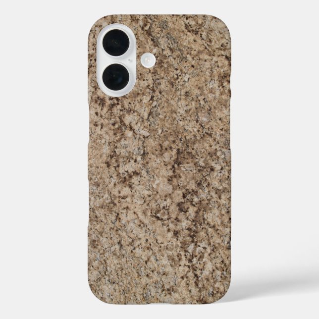 Brown Marble Swirled phone Case (Back)