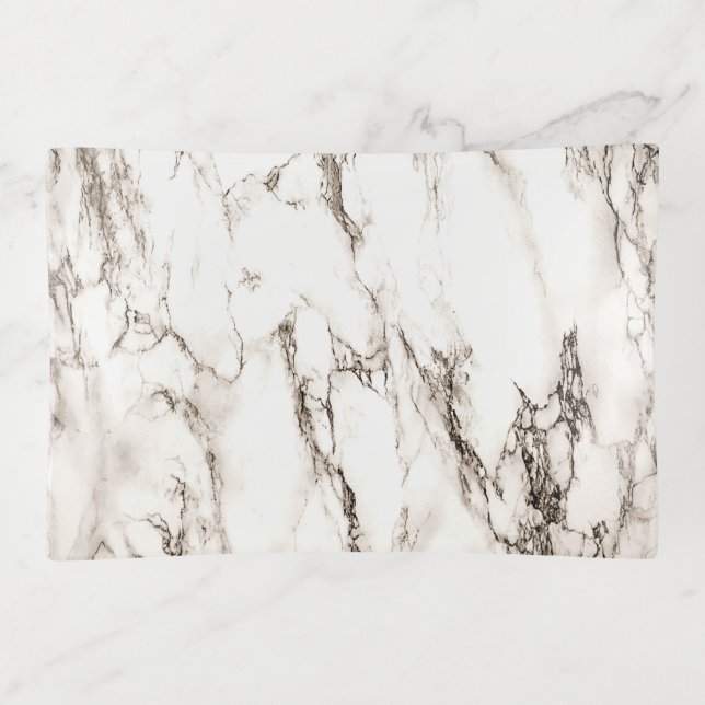 Brown Marble Trinket Tray (Front)