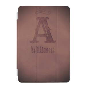 Brown & Marine Vinyl stylish iPad Mini Cover