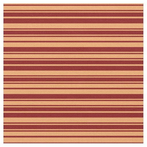 Brown & Maroon Pattern of Stripes Fabric
