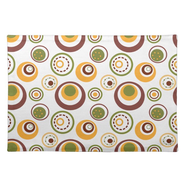 Brown MCM Jawbreakers  Cloth Placemat (Front)