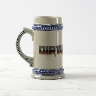 Brown Metal Dirty Habits Stein