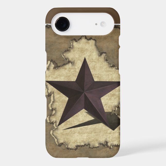 Brown Metal Star Western Case-Mate Samsung Galaxy Case (Back)