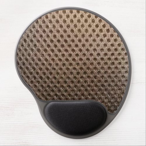 brown microphotograph grid gel mouse pad