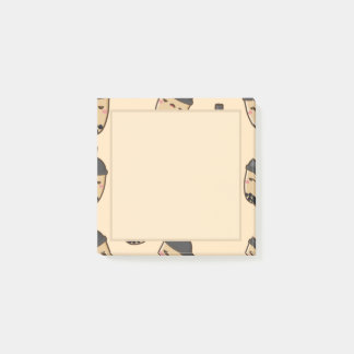 Brown Milk Tea Bubble Tea Boba Cute Sticky Notes