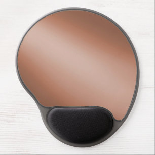 Brown  moonlight ombre   gel mouse pad