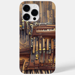 BROWN MUSICAL STEAMPUNK THEME Case-Mate iPhone 14 PRO MAX CASE