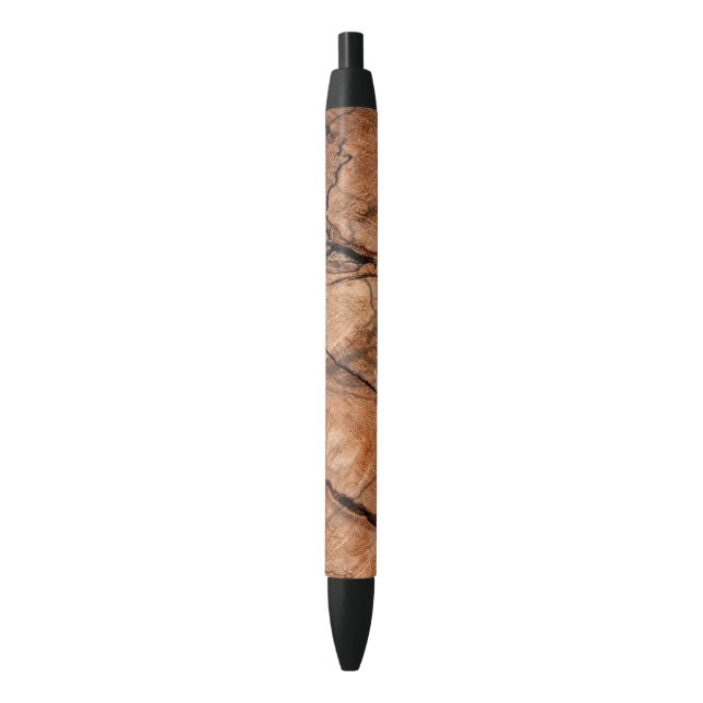 Brown Natural Wood Pen (Front Vertical)