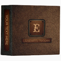 Brown-nose Leather Elegant Monogram