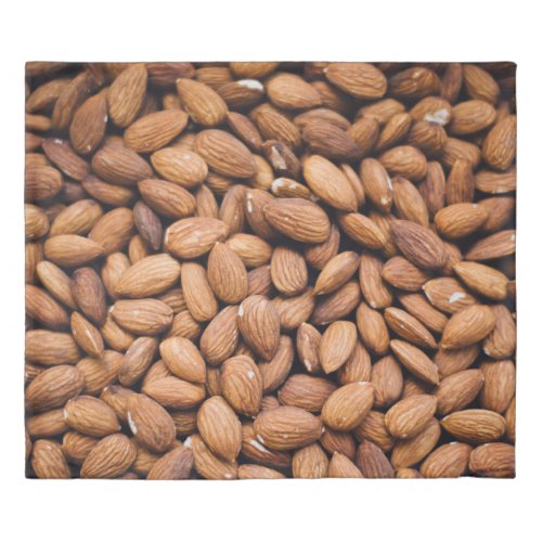 Brown nuts duvet cover