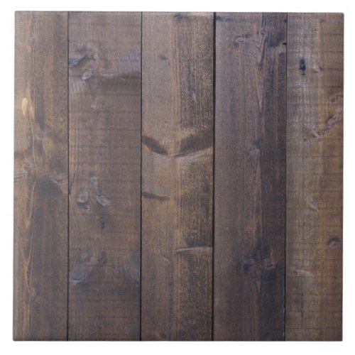 Brown old wood wall texture tile