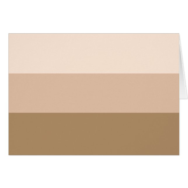 Brown Ombre Striped Cards (Front Horizontal)