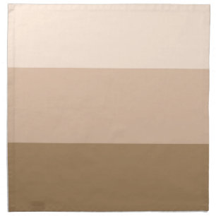 Brown Ombre Striped Cloth Napkin