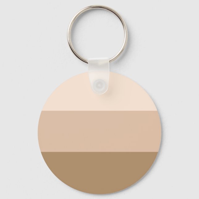 Brown Ombre Striped Keychain (Front)
