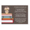 Brown Owl Baby Shower Book Insert Request Card