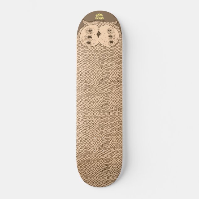 Brown Owl by Keaton Henson Skateboard Deck (Front)