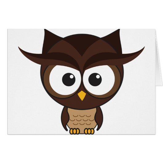 Brown Owl Cards (Front Horizontal)