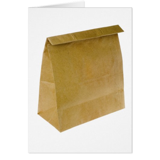Brown paper bag cards (Front)