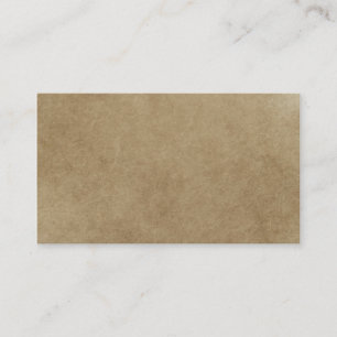 Brown Paper Bag Like Texutre Business Card
